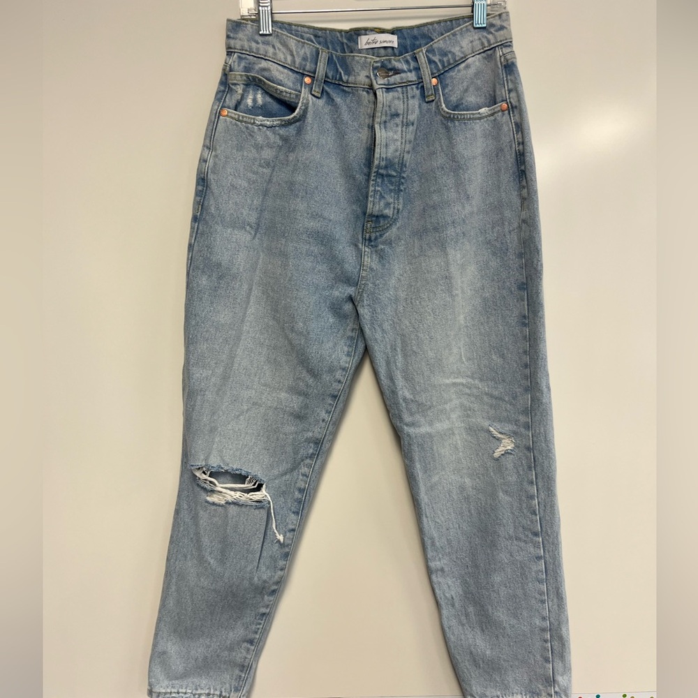 Betro Simone Tapered Leg High Rise‎ Button Fly Jeans Sz. 30